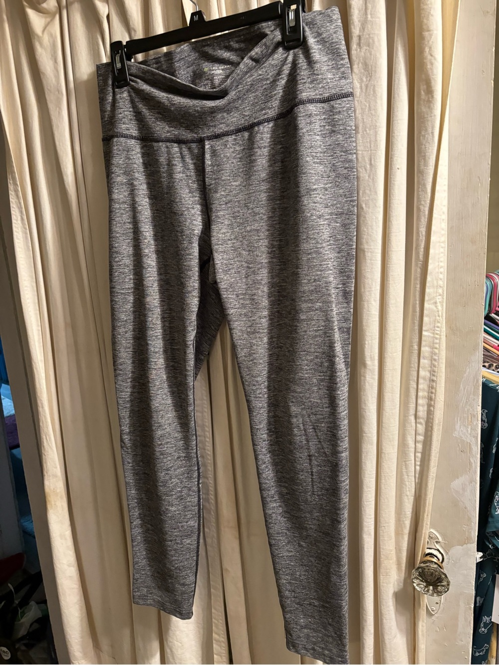 Gray Women’s  Athletic Leggings - Comfortable Everyday Bottoms